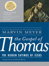 The Gospel of Thomas (eBook): The Hidden Sayings of Jesus